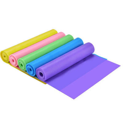 Resistance Bands Pilates Yoga Sport Training Fitness Exercise Home Gym Elastic Band Natural Rubber Latex Yoga Accessories