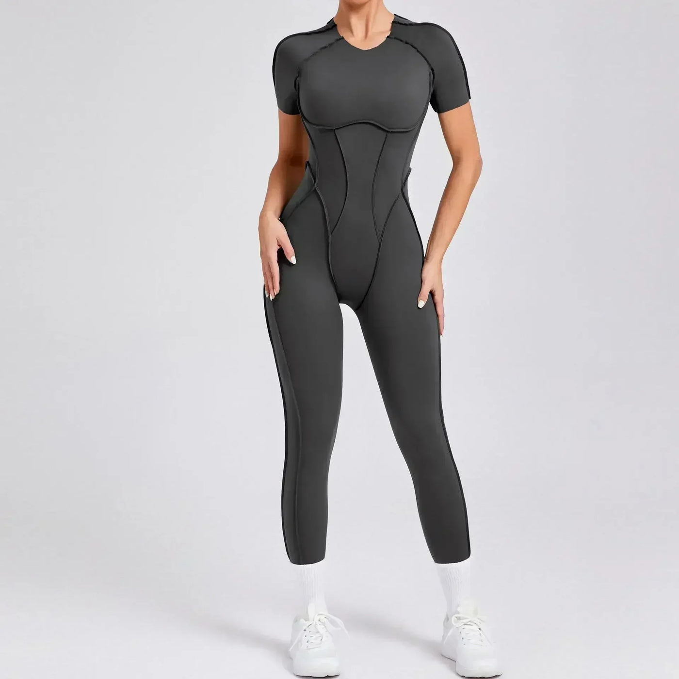 Seamless Yoga Jumpsuits Sports Fitness Hip-lifting