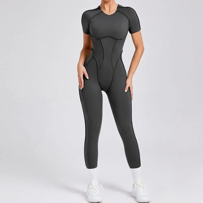 Seamless Yoga Jumpsuits Sports Fitness Hip-lifting