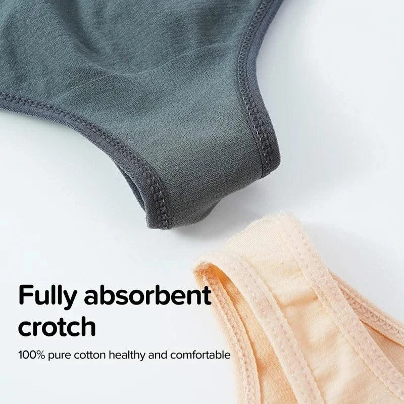 Sexy Women's Thong Panties Mid Waist Hollow G-Strings Lingerie Breathable Nylon Underwear Ladies Thongs Underpants