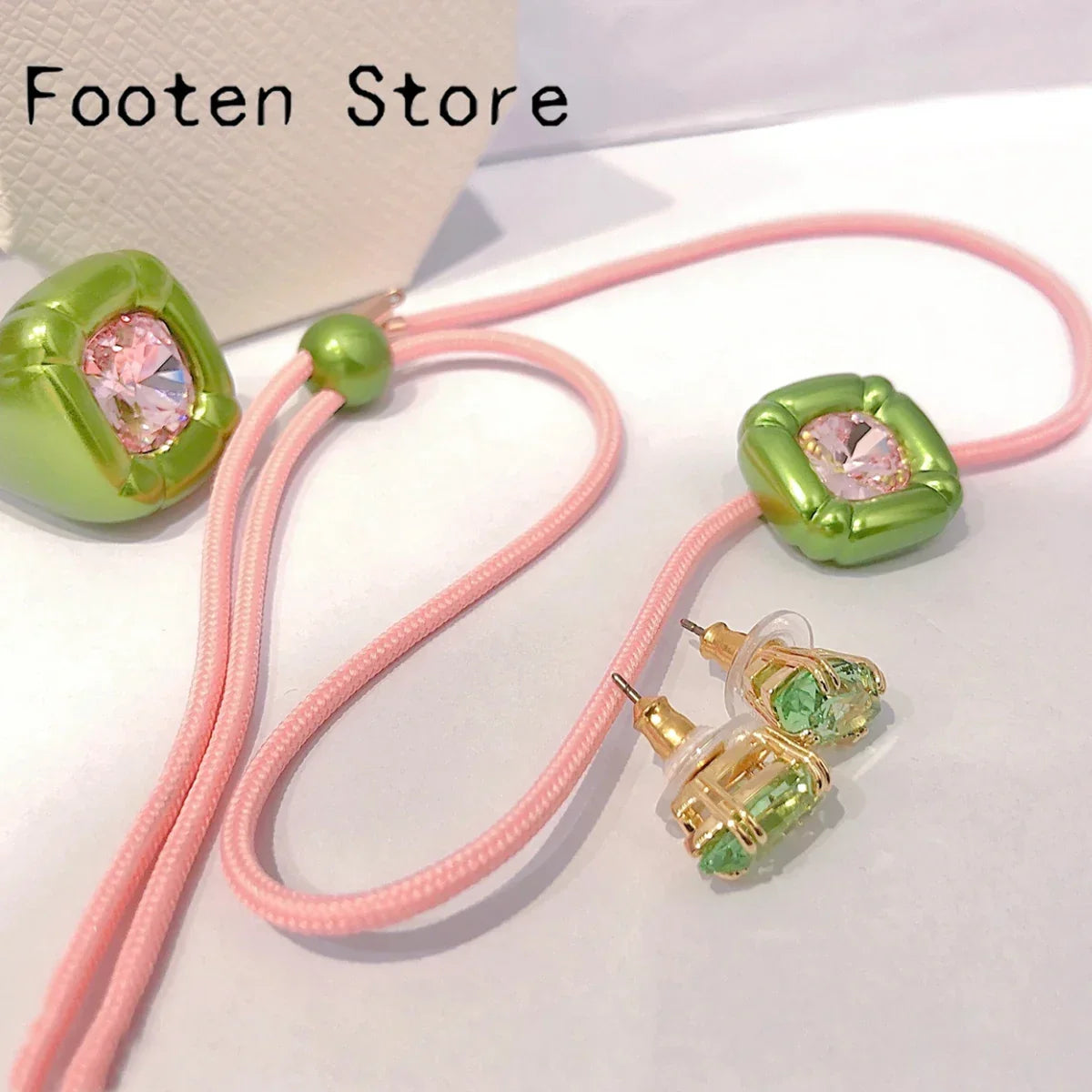 2025 New Trend Fine Jewelry Set Charming Luxury Yellow Flower Crystal Fashion Necklace Bracelet Earrings for Women's Party Gifts