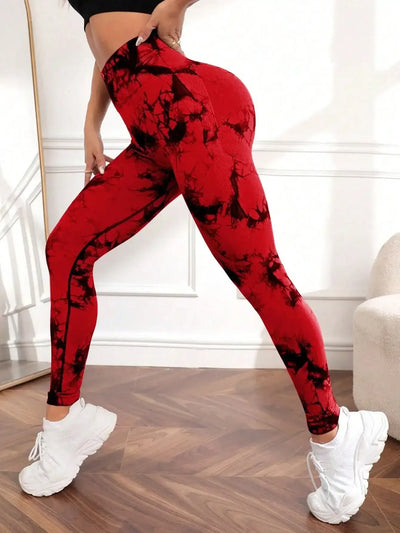 New Tie Dye Yoga Sport Leggings Women