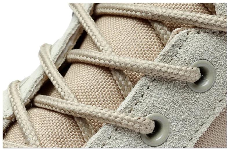 Men's Low Top Tactical Boots Outdoor Desert Climbing Sports Hiking Shoes Field Training Combat Boots Male Work Safety Shoes