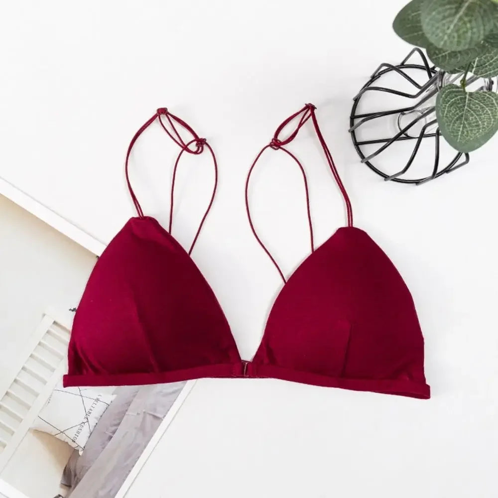 Breathable Triangle Bras for Women Beauty Wireless