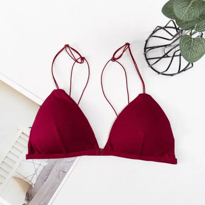 Breathable Triangle Bras for Women Beauty Wireless
