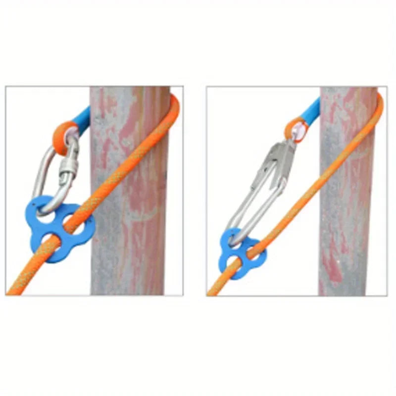 2.1mProfessional Safety Climbing Belt Downhill Harness  Rescue Belay Device Equipment Suitable For Rock Climbing Mountaineering