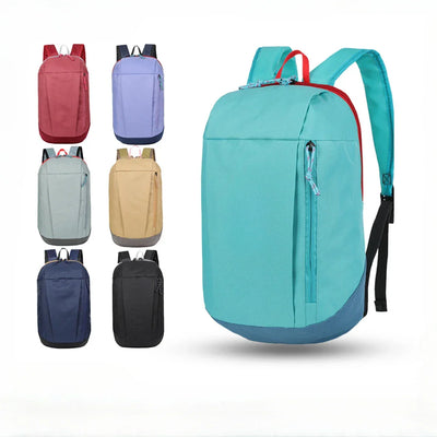 Mountaineering bag large capacity simple all-matching, fashionable, lightweight travel backpack, water splash resistant backpack