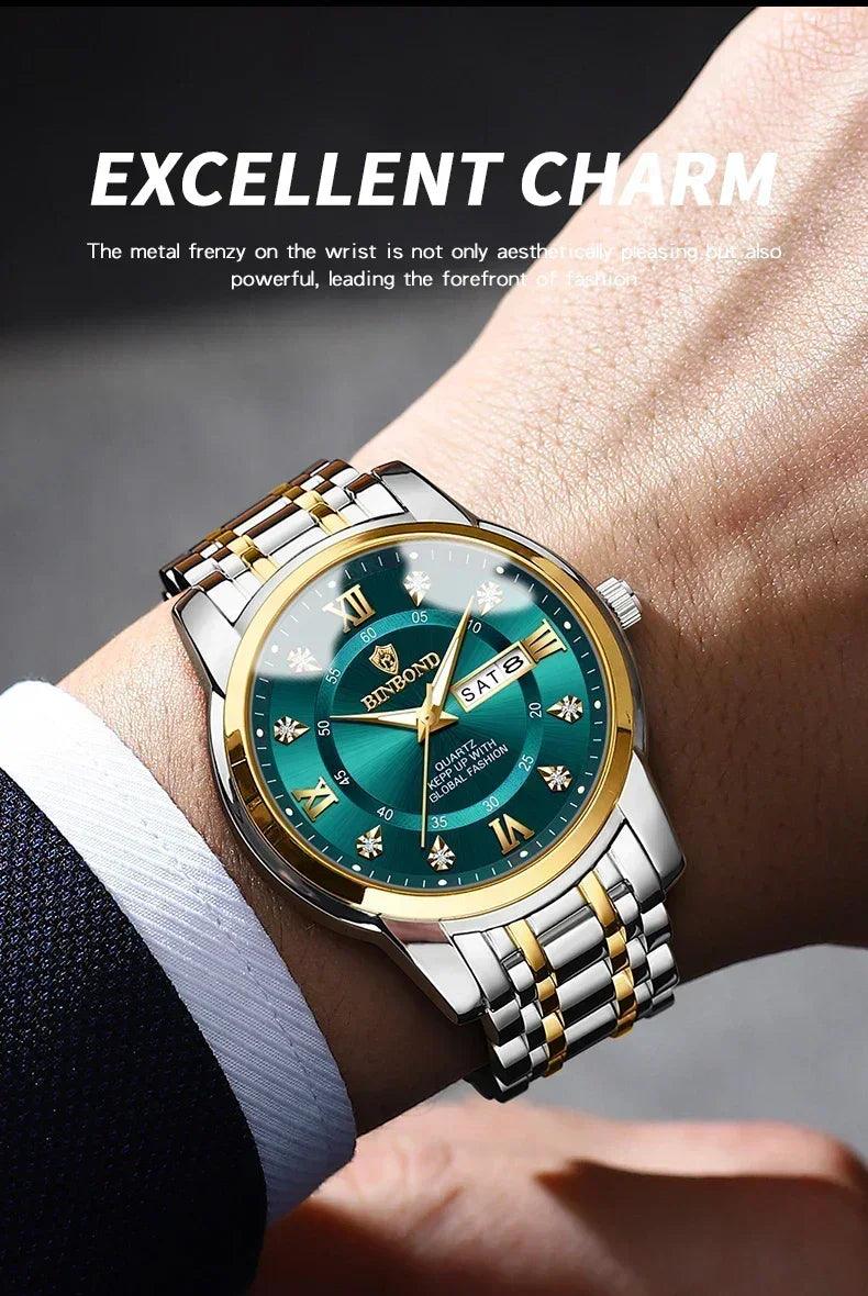 2025 top brand luxury fashion diver watch men 30atm waterproof date clock sport watches mens quartz wristwatch relogio