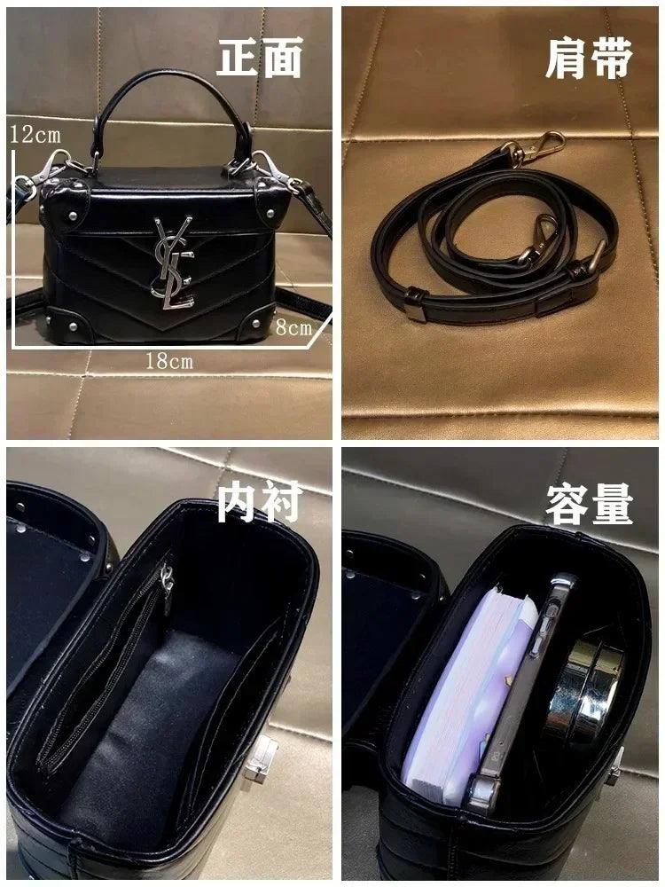 Popular and elegant women’s crossbody bag handbags messenger in premium leather by designer