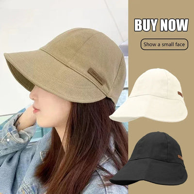 Women's Sunscreen UV Protection Hat UFP 50+ Fisherman Cap Sun Hat Portable Foldable Wide Brim Sun Bucket Hats Summer Adjustable