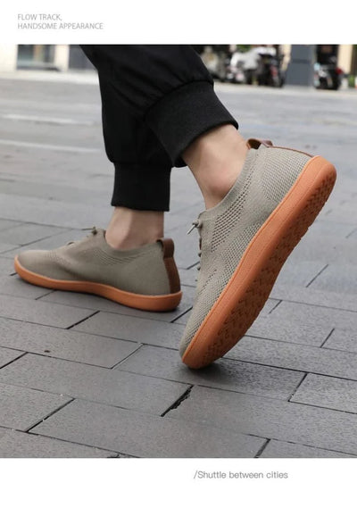 Wide Toe Barefoot Shoes Mens Womens Minimalist Walking Sneakers Shoes | Zero Drop Sole | Breathable Mesh Cross Training Shoes