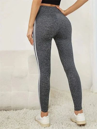 Women Side Stripe Sports Fitness Yoga Leg gings Activewear
