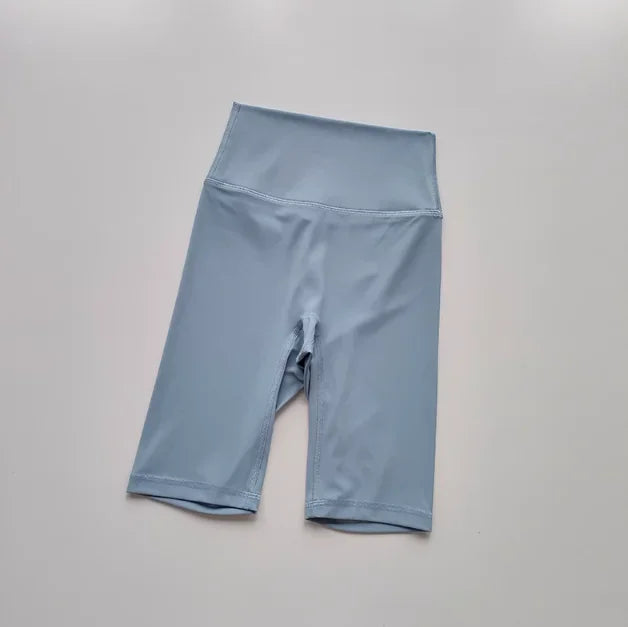 Women's Biker Shorts, High Waist Workout Shorts with Cooling Technology, Seamless Yoga Shorts for Gym & Cycling