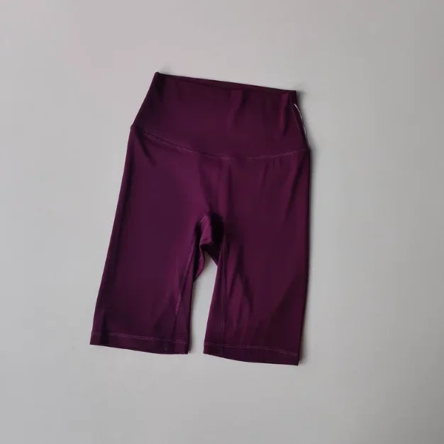 Women's Biker Shorts, High Waist Workout Shorts with Cooling Technology, Seamless Yoga Shorts for Gym & Cycling