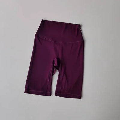 Women's Biker Shorts, High Waist Workout Shorts with Cooling Technology, Seamless Yoga Shorts for Gym & Cycling