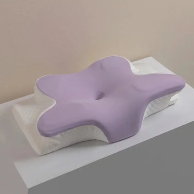 Memory Foam Pillows Butterfly Shaped Relaxing Cervical Slow Rebound Neck Pillow Pain Relief Sleeping Orthopedic Pillow Beding