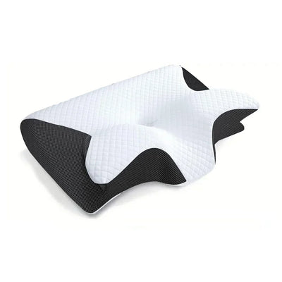 Butterfly Cervical Pillow Memory Foam - Slow Rebound Orthopedic Neck Support Contour Pillow for Pain Relief Sleeping Relax
