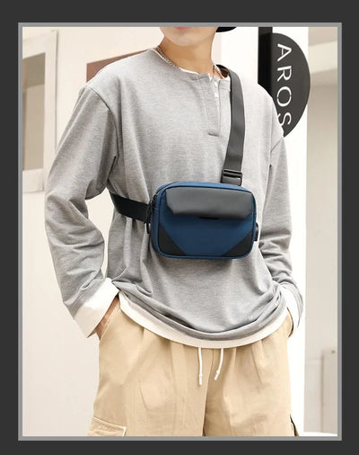 Men's Fashion Small Bag Casual Men Mini Handbags Male Cross Body Shoulder Messenger Bags For Men Purses And Handbags bolasa