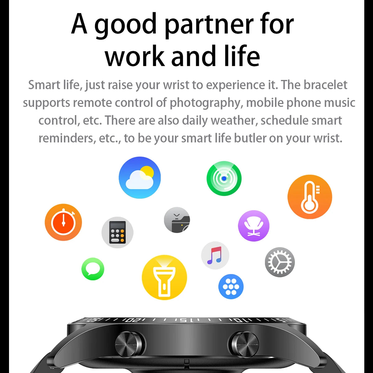 New Smart Watch 2025 1.5-inch Display Screen Bluetooth Calling Multiple Sports Modes For Android&IOS Men Women Smartwatch