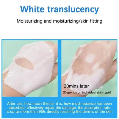 Water -Soluble Collagen Face Mask Shrink Pore Deep Moisturizing Overnight Mask Anti-Wrinkle Hydrating Brightening Face Skin Care