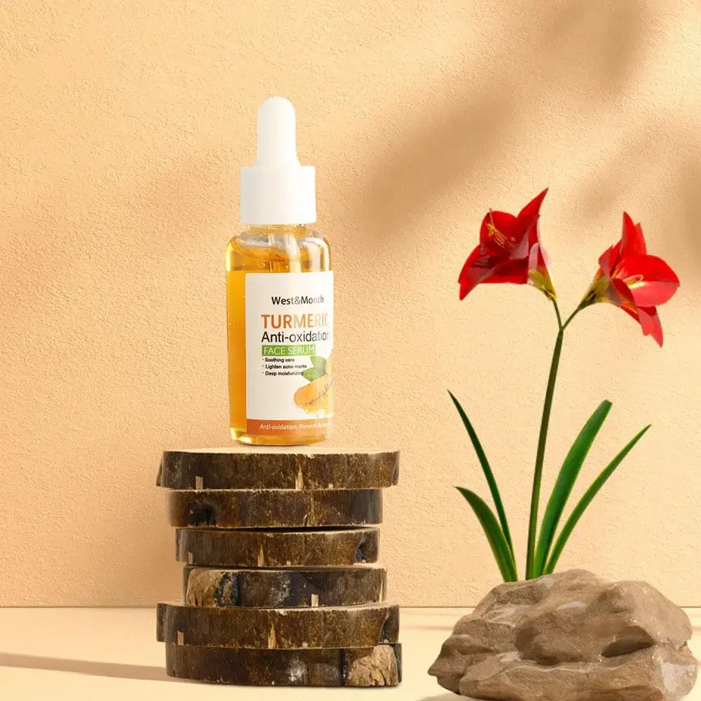 Turmeric Face Whitening Serum Turmeric Anti-oxidation Serum Turmeric Dark Spot Corrector Serum Facial Brighten Turmeric Oil Soap