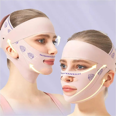 Face Slimming Bandage Women Face Lifting Belt V Line Shaper Chin Cheek Lift Up Anti Wrinkle Strap Facial Beauty Skin Care Tools