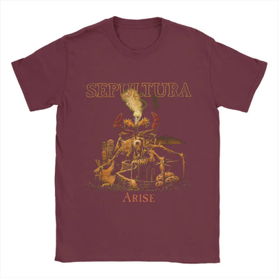 Oversized T Shirt Summer Sepultura Roots Fashion T-Shirts  Cotton Tshirt for Men's Y2K Classic Design Short Sleeve Tees