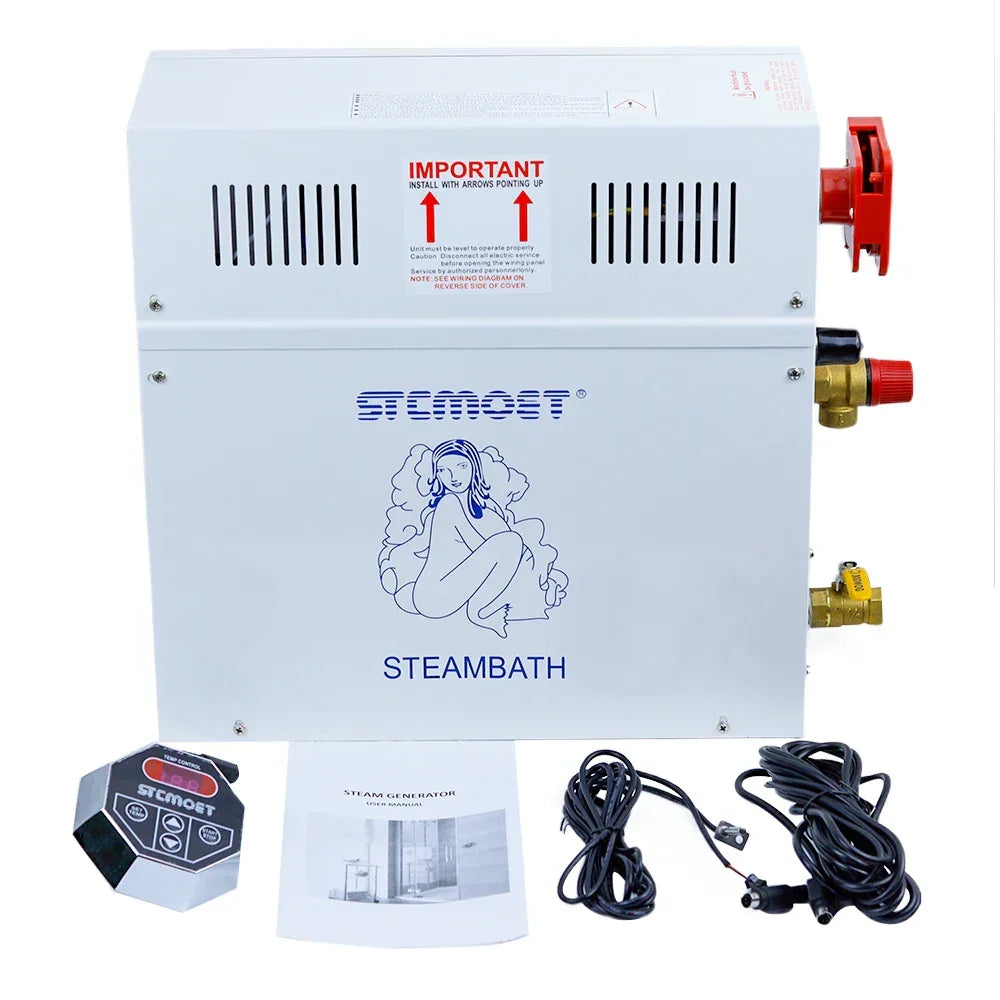 Steam Generator 220V/380V Home Steam Maker Machine Sauna Bath SPA Steam Shower Digital Controller Mist Making Machine