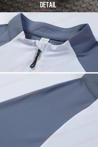 Athletic Pullovers Sport Shirt Men Fitness Training Tops Gym Casual Running Long Sleeve Male Outerwear Jogging Sport Clothing