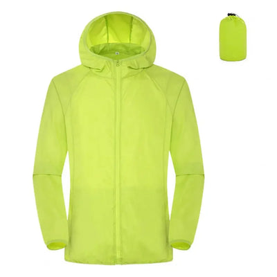 2024 Summer Hooded Jacket Men Women Waterproof Sun Coat Pockets Quick Dry Skin Ultra light Windbreaker Outdoor Jacket