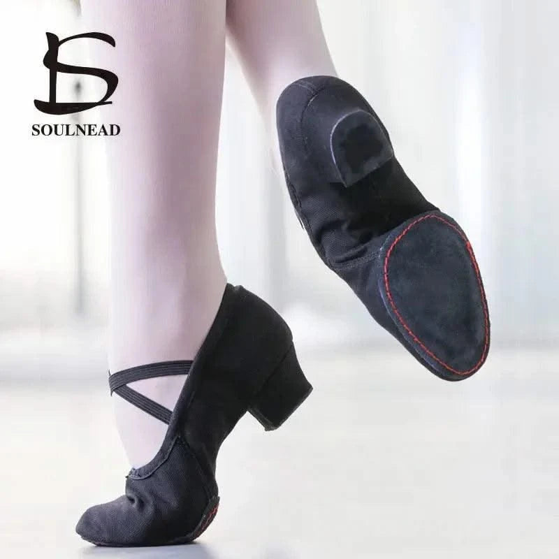 Women Dance Shoes Ballet Jazz Salsa Shoes