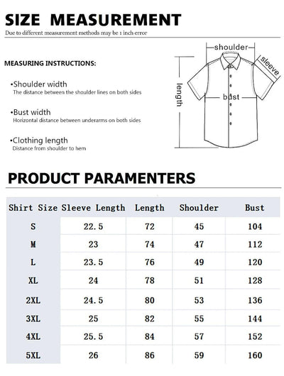 Summer Men's Shirt Cute Animal Print  Shirt