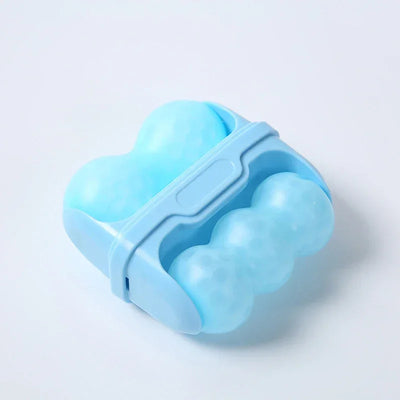 Double Head Ice Roller For Face Eye Puffiness Migraine Pain Relief And Minor Injury Facial Cold Therapy Massage Roller Skin Care