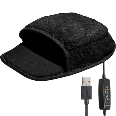 Heated Mouse Pad Winter USB Heating Warm Hand Warmer Soft Comfortable Mouse Cushion Office Desk Laptop Mat Winter Hand Warmer