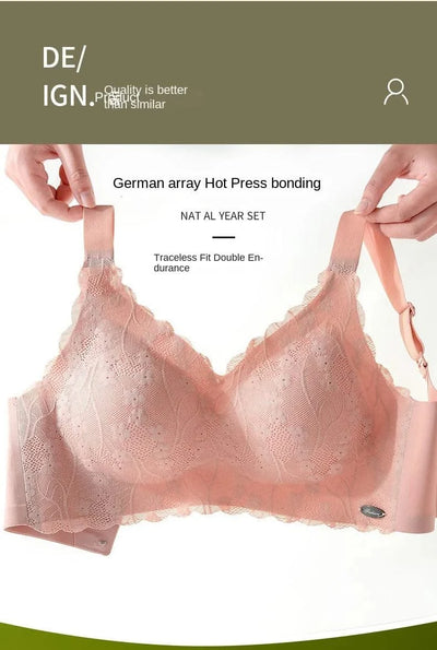 Women 's Full Coverage Bra For Plus Size With No Underwire