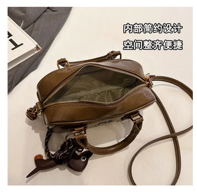 2025Designer Women's Handbag Minimalist Style Shoulder Crossbody Bag Luxury Versatile Bag for Office Party Travel Elegant Ladies
