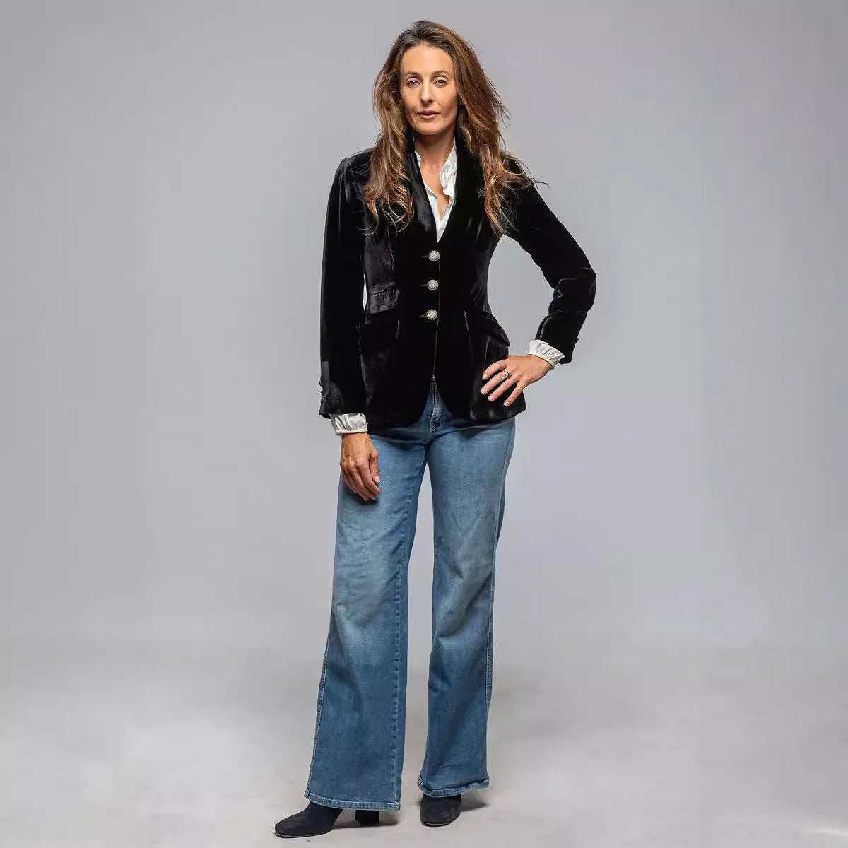 Blazers Women Blazer Coats Suits Turn Down Collar Jackets Full Sleeve Slim Fit Y2k Streetwear Elegant Work Autumn Winter