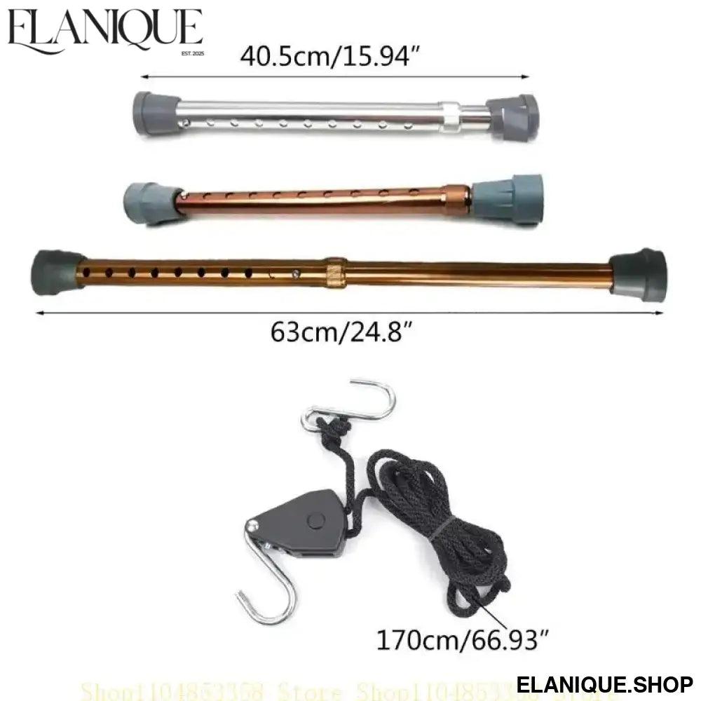Pull-up Bar, Car Door Support Bar, Adjustable From 45cm To 75cm, Mountable Without Screws Non-slip, Car Door Support