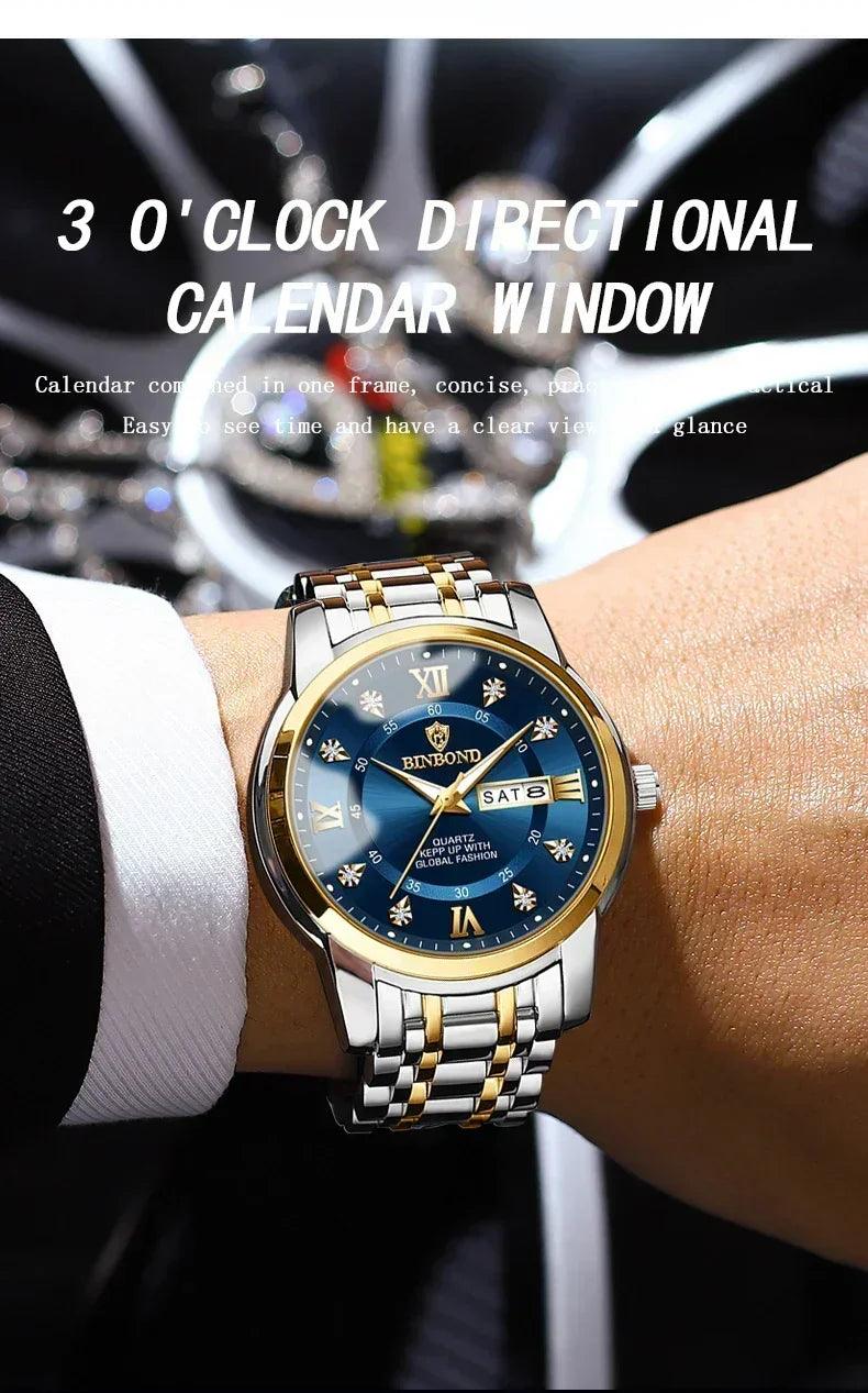 2025 top brand luxury fashion diver watch men 30atm waterproof date clock sport watches mens quartz wristwatch relogio