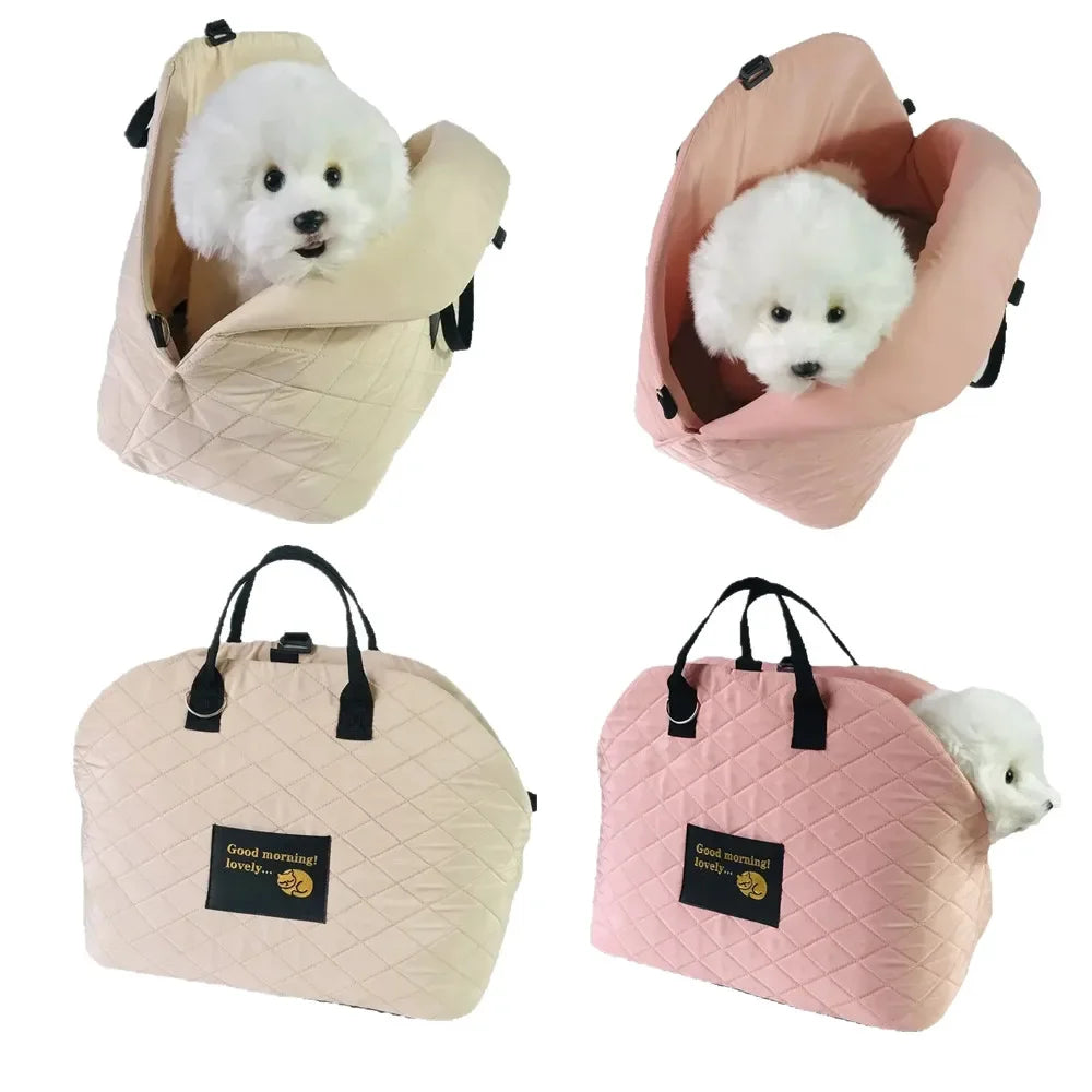 Car Seat Pet Protection Travel Carrier,Pet Carrier for Cats Dog,Dog Carriers Cat Carriers, Dogs carrier Pet Cat Shoulder Handbag