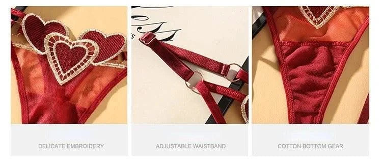 Sexy Panties Women Tong Embroidery Underwear Women Low-Rise Lingerie Girls' Thongs Women Panties Woman Clothing Underwear Female