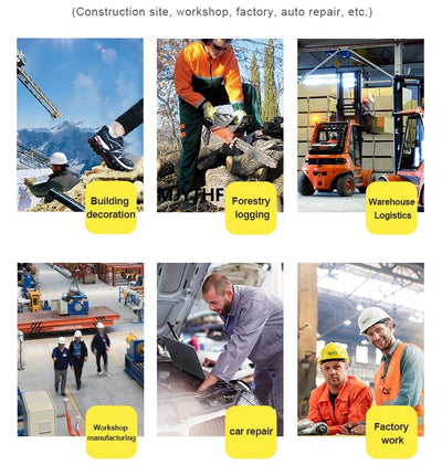 Men's Safety Shoes Comfortable Non-Slip Work Shoes Lightweight Breathable Safety Toe Casual Sneakers for Construction Site Black