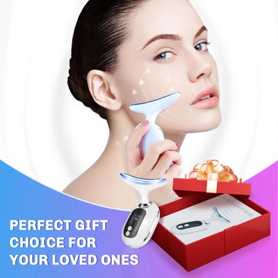 Neck Face Beauty Device Facial Lifting Machine EMS Face Massager Reduce Double Chin Anti Wrinkle Skin Tightening Skin Care Tools