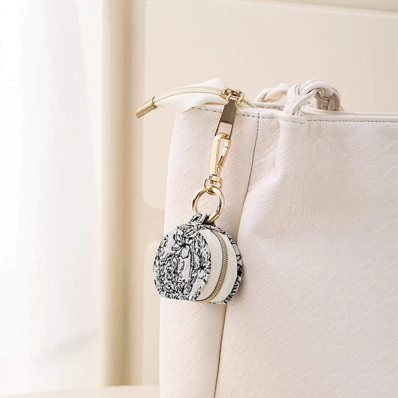 Portable Round Jewelry Box Travel Jewelry Storage Accessories Organizer For Teens Bridesmaid Gift Birthday Gift