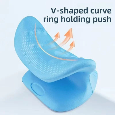 Cervical Spine Stretch Neck Shoulder Relaxer Cervical Muscle Relaxation Shoulder Massage Pillow Spine Correction Neck Massager
