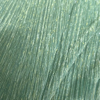 Soft Tulle Pleated Fabric Bark Wrinkle Texture By The Meter for Wedding Decoration Clothes Sewing Anti-wrinkle Cloth Glossy Gray