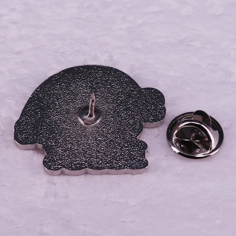 Satan Loves Me Rainbow Enamel Pin Badge Be a good lucifer follower Perfect gift idea for atheist and occultist people