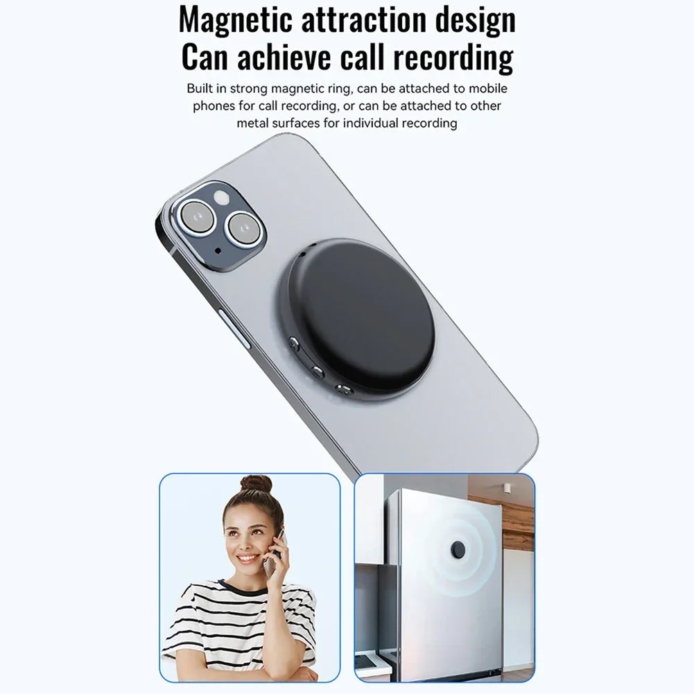 Digital Voice Control Recorder HD Noise Reduction Voice Activated Recorder with Real-Time Transcription & Translation Device