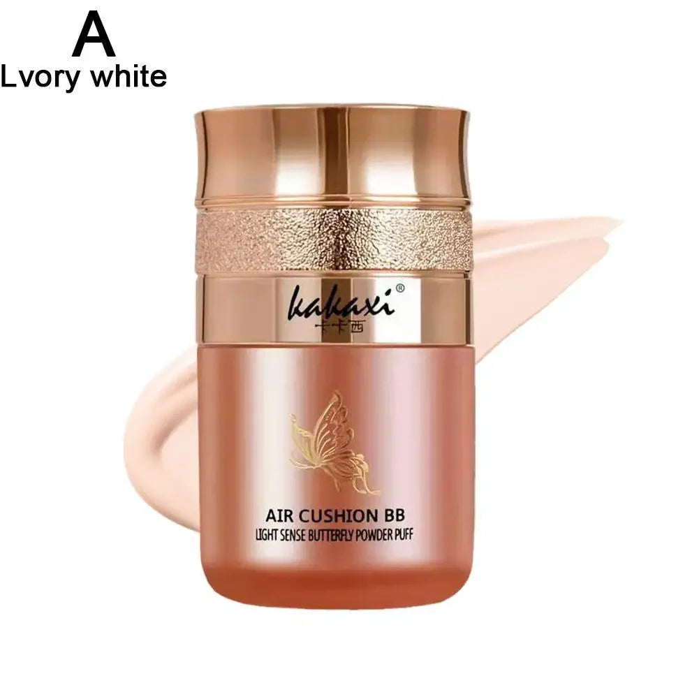 Butterfly Air Cushion BB Cream Cushion Beauty Cream Moisturizing Long Lasting Isolation Concealer BB Cream Liquid Foundation