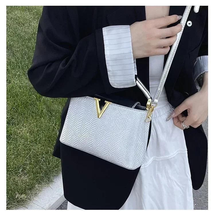 2025 new high-sense women’s designer handbag - feminine versatile large capacity for work & crossbody